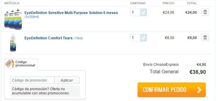 Código de promoción LentillasOnline.es