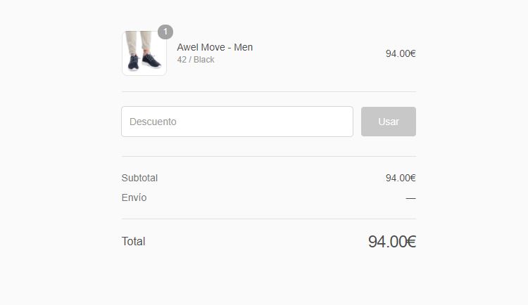 Descuento de Awel