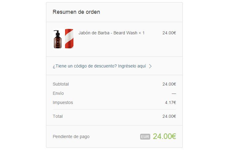 Código de descuento Barbazul