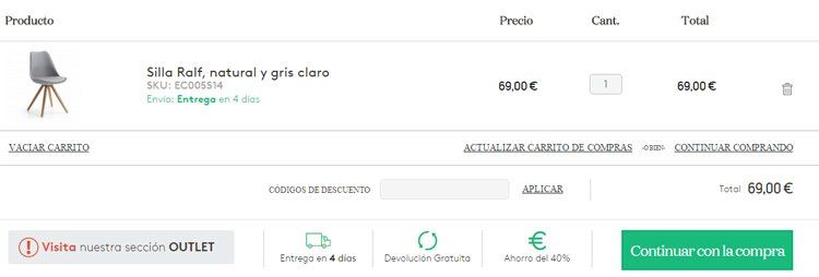 Código descuento Kave Home