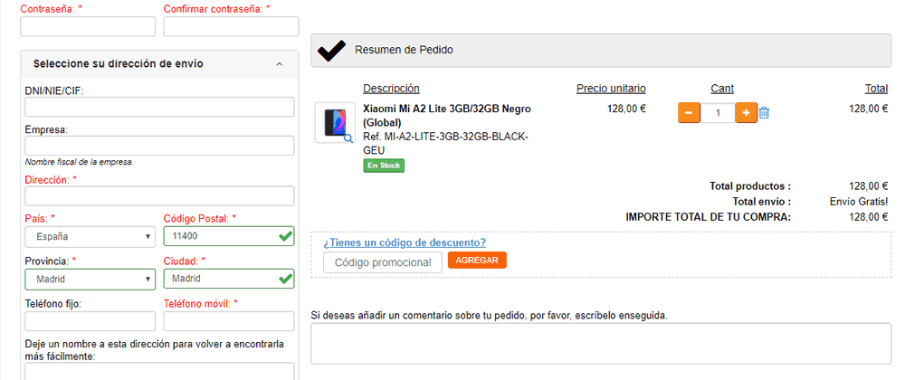 Código descuento Marketphones