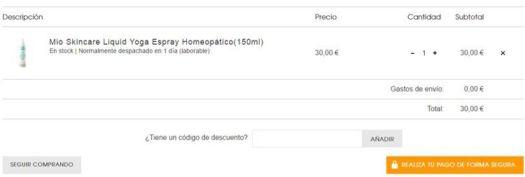 Código descuento Mio Skincare