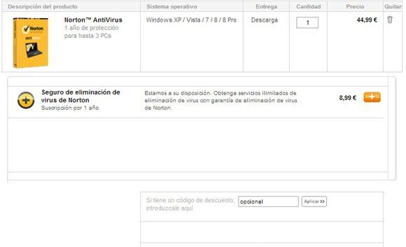 Código descuento Norton