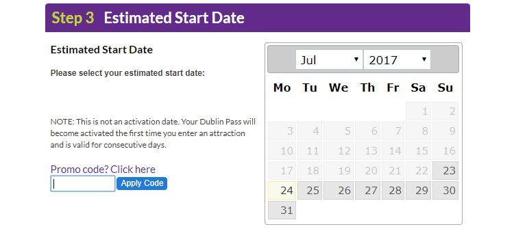 Código promocional Dublin Pass