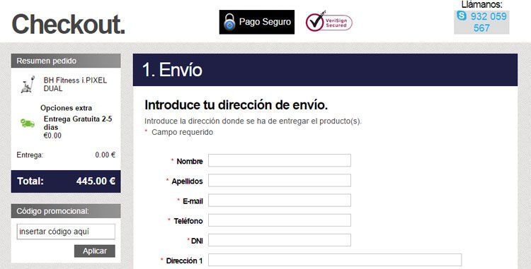 Código promocional Gymcompany