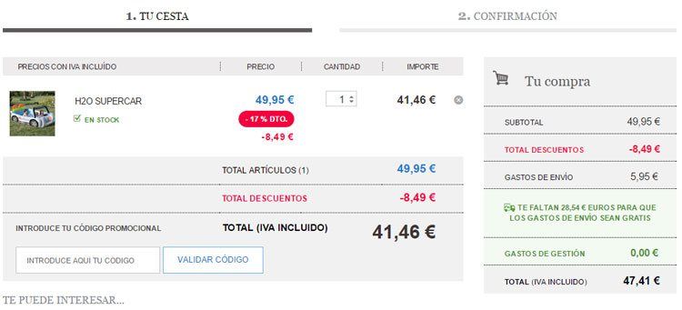 Código promocional Imaginarium