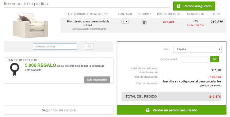 Código promocional Miliboo