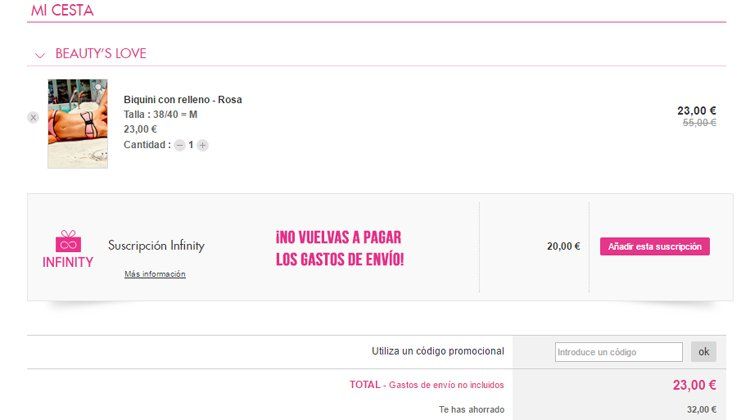 Código promocional Showroomprive