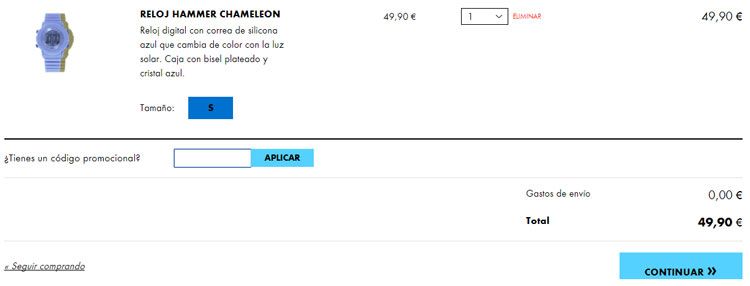 Código promocional WatxandCo
