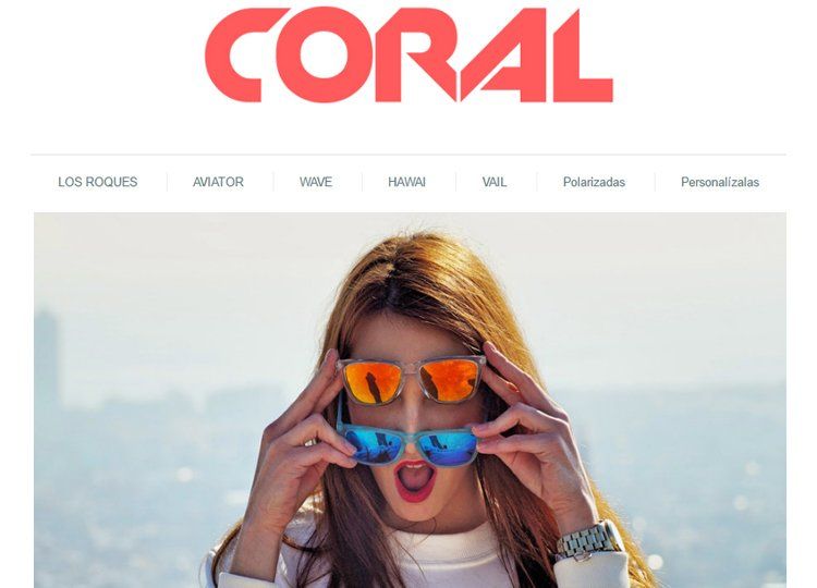 Coral Sunglasses