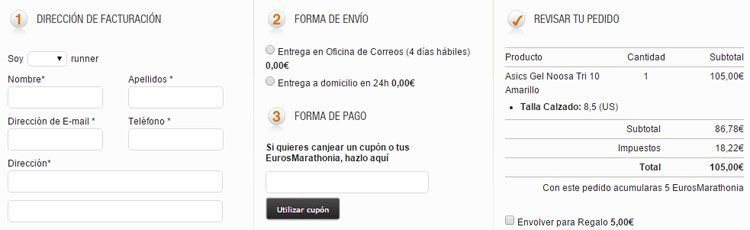 Cupón descuento Marathonia