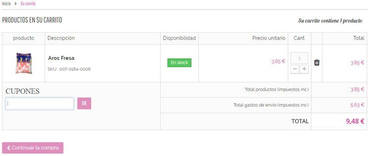 Vale descuento Mister Chuches