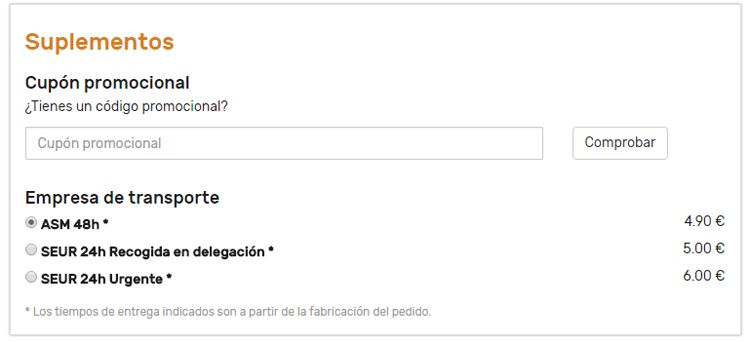 Código promocional Dezuu