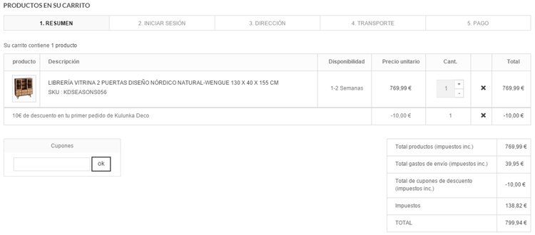 Cupones descuento Kulunka Deco