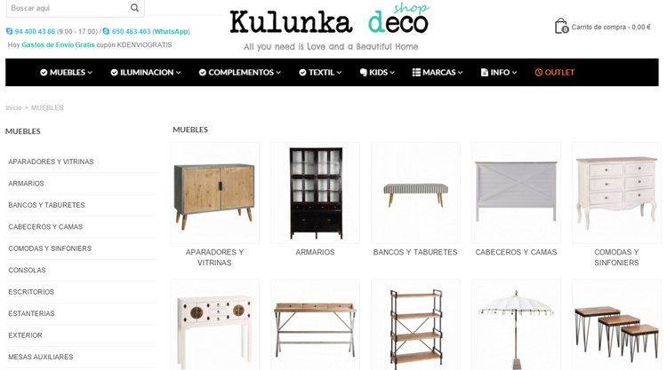 Kulunka Deco Shop