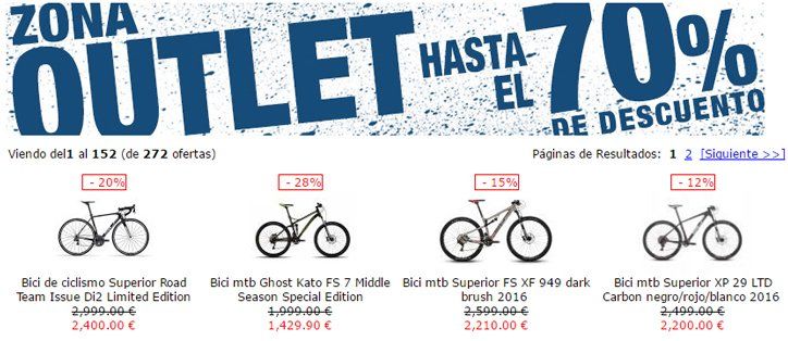 Descuentos en Outlet de King Barcelona
